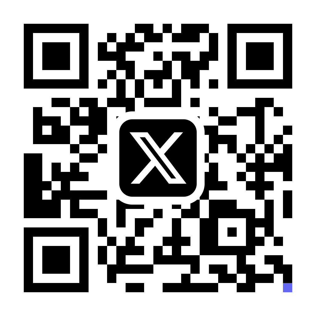 X @nukonuko への QR コード